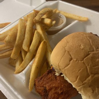 Crazy D's Hot Chicken - Chicken sandwich & seasoned fries. - Chicken Shop Near Me - Reno, Nevada
