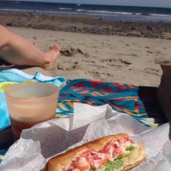Bennett's Store - Not the best shot of the lobster roll. Like I said, something missing. Wish I had a pic of the sub.... - Sandwiches Near Me - Kennebunk, Maine