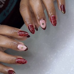 Day Nail Bar - Brown Fall Nail Art at Day Nail Bar. CALL(408)591-1166 4750 Almaden Expy, San Jose, CA, 95118. Follow Us: IG @day_nailbar