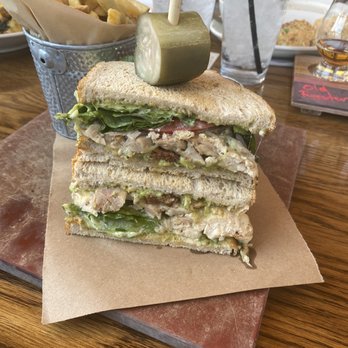 Whiskey Cake Kitchen & Bar - Chicken and Cheese Melt - New American Near Me - Katy, Texas Whiskey Cake Kitchen & Bar - Chicken and Cheese Melt - New American Near Me - Katy, Texas