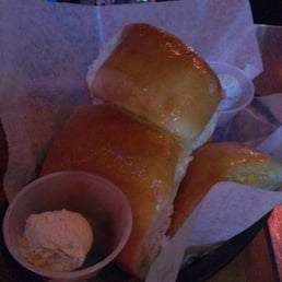 Love the warm bread rolls