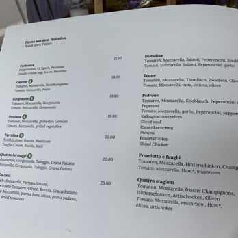 Restaurant Culmann - Menu - Pizza Near Me - Zürich, ZH