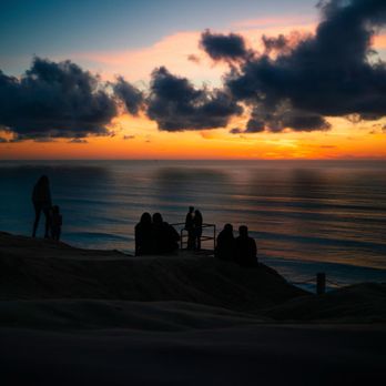 Torrey Pines Gliderport - Sunset at Torrey Pines Gliderport Area. - Hang Gliding Near Me - La Jolla, California Torrey Pines Gliderport - Sunset at Torrey Pines Gliderport Area. - Hang Gliding Near Me - La Jolla, California
