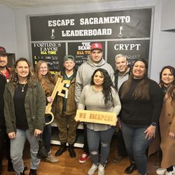 Escape Sacramento - Our big group escaped