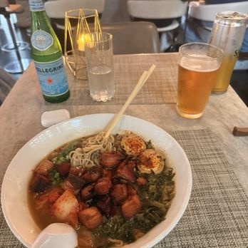 One Flew South - Collard Green Ramen - New American Near Me - Atlanta, Georgia One Flew South - Collard Green Ramen - New American Near Me - Atlanta, Georgia
