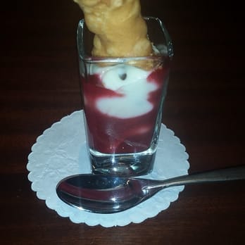 Seasons 52 - Omg the best desert ever! - New American Near Me - Columbia, Maryland