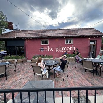 The Plimoth - Outdoor patio seating - Italian Near Me - Denver, Colorado