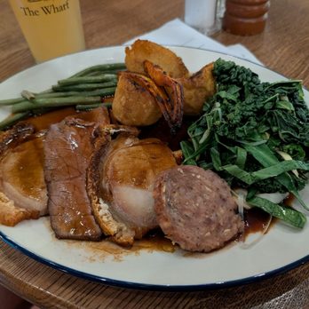 The Wharf - Sunday roast (mixed) F'in YUM! - Pubs Near Me - Manchester, XGM The Wharf - Sunday roast (mixed) F'in YUM! - Pubs Near Me - Manchester, XGM