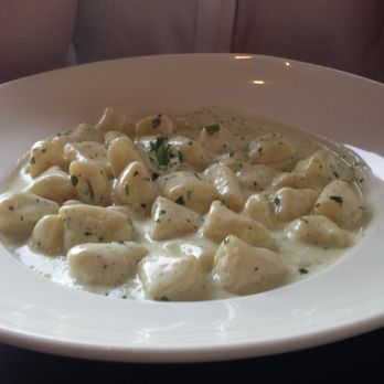 Tre Visi Cafe - Pesto cream gnocchi - total winner! - Italian Near Me - Winnipeg, Manitoba