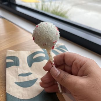 Starbucks - Peppermint brownie pop. Yum! - Coffee & Tea Near Me - La Mirada, California Starbucks - Peppermint brownie pop. Yum! - Coffee & Tea Near Me - La Mirada, California
