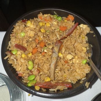 Panda Harlem - Vegetable Fried Rice and pork - Chinese Near Me - New York, New York Panda Harlem - Vegetable Fried Rice and pork - Chinese Near Me - New York, New York