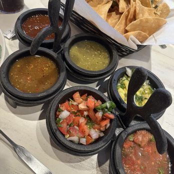 Chicali Cantina - Salsa flight and chips - Mexican Near Me - Welches, Oregon