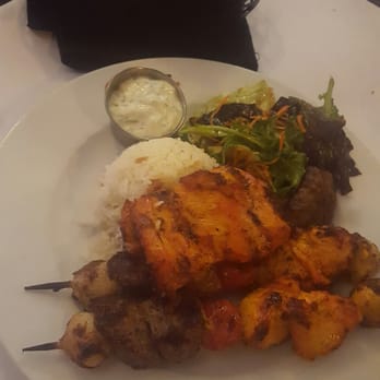 Cazbar - Mixed Grill Combo: Chicken, lamb, kabobs and a whole lot of scrumptiousness! - Turkish Near Me - Baltimore, Maryland Cazbar - Mixed Grill Combo: Chicken, lamb, kabobs and a whole lot of scrumptiousness! - Turkish Near Me - Baltimore, Maryland