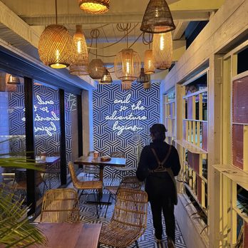 Wild - Front covered patio area - Coffee & Tea Near Me - Houston, Texas