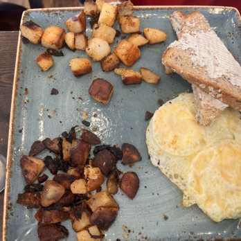 First Watch - It just wasn't my day for roasted potatoes more like burnt ones lol - Cafes Near Me - Omaha, Nebraska