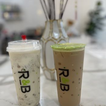 R&B Tea - Phoenix - two cups of iced tea - Bubble Tea Near Me - Phoenix, Arizona R&B Tea - Phoenix - two cups of iced tea - Bubble Tea Near Me - Phoenix, Arizona