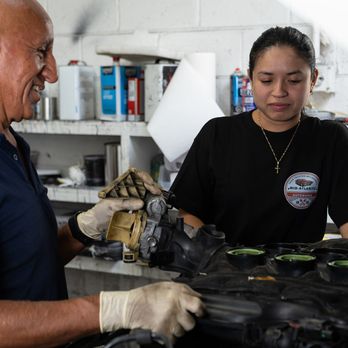 Mid Atlantic Auto Works - female-automotive-technician-engine-repair-mercedes-benz - Auto Repair Near Me - Rockville, Maryland Mid Atlantic Auto Works - female-automotive-technician-engine-repair-mercedes-benz - Auto Repair Near Me - Rockville, Maryland