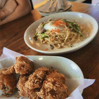 Cake de Partie - Zap Chicken wing zapp and Carbonara Pasta - Coffee & Tea Near Me - San Diego, California Cake de Partie - Zap Chicken wing zapp and Carbonara Pasta - Coffee & Tea Near Me - San Diego, California