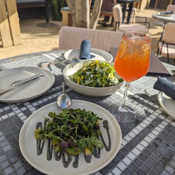 Twelvemonth - asparagus with black sesame aioli - Vegan Near Me - Burlingame, California