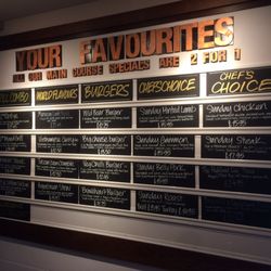 The Old Plane Tree - Specials board