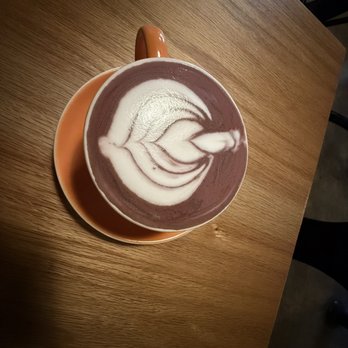 Slowpokes - Ube and vanilla latte - Coffee & Tea Near Me - Houston, Texas Slowpokes - Ube and vanilla latte - Coffee & Tea Near Me - Houston, Texas