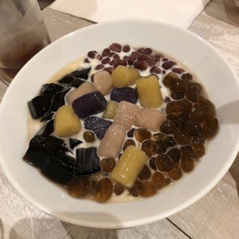 Mango Mango Dessert - S9. Taro Ball with Herbal Jelly - Desserts Near Me - New York, New York Mango Mango Dessert - S9. Taro Ball with Herbal Jelly - Desserts Near Me - New York, New York
