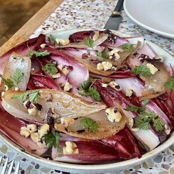 Saffy's - Endive and grilled onion salad - Middle Eastern Near Me - Los Angeles, California