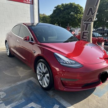 D Collision - Tesla fixed - Body Shops Near Me - Santa Clarita, California