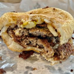 Krekel's Macon - Double burger $4.40
