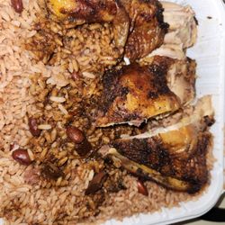 Jerk chicken meal