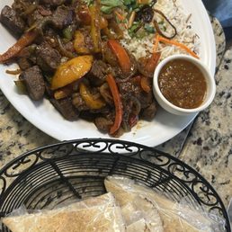 7- Meat Shawarma Plate