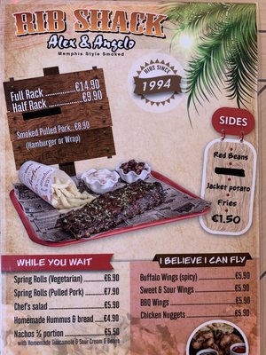 Menu photo 7 Rib Shack Marbella, MA