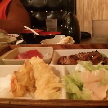 Kabuki Restaurant - Teishoku with Miso Butterfish, Assorted Teempura, and Sashimi - Japanese Near Me - Aiea, Hawaii