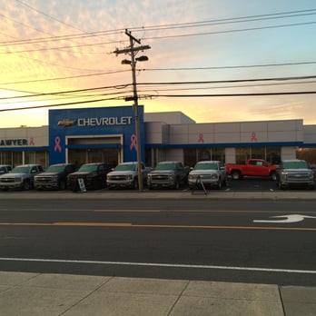 Sawyer Chevrolet - A beautiful Saturday morning glow over the dealership October 2015. - Auto Repair Near Me - Catskill, New York