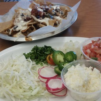OWL - Nachos with the vegetables on the side. - Mexican Near Me - Royal Oak, Michigan OWL - Nachos with the vegetables on the side. - Mexican Near Me - Royal Oak, Michigan
