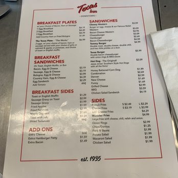Texas Inn - Downtown - Burgers Near Me - Lynchburg, Virginia