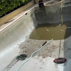 Silva Pool Cleaners - Almost drained just a lot of mud and water