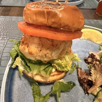 Monroe Bay Oysterette - Crab Cake Sandwich - Seafood Near Me - Haymarket, Virginia Monroe Bay Oysterette - Crab Cake Sandwich - Seafood Near Me - Haymarket, Virginia