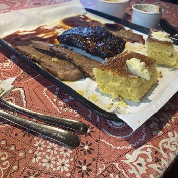 Holy Smoke Texas Style Barbecue - Sampler Platter - Barbeque Near Me - Bishop, California Holy Smoke Texas Style Barbecue - Sampler Platter - Barbeque Near Me - Bishop, California