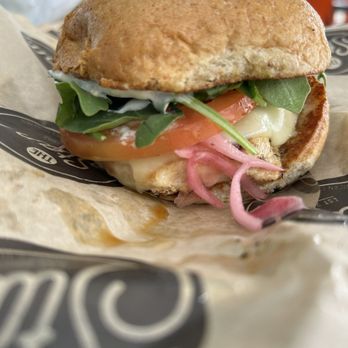 The Stand - American Classics Redefined - Chicken Pesto Melt - Burgers Near Me - Long Beach, California