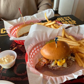 Badger Tavern - New fat bun - Sports Bars Near Me - Madison, Wisconsin