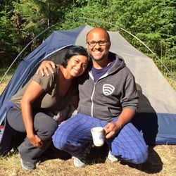 Last Minute Gear - Happy campers in Mendocino