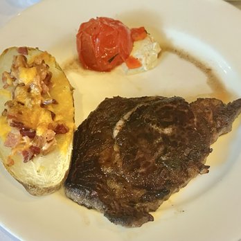 Steakhouse at The Mission Inn - Rib Eye with Bake Potato - Steakhouses Near Me - Riverside, California Steakhouse at The Mission Inn - Rib Eye with Bake Potato - Steakhouses Near Me - Riverside, California