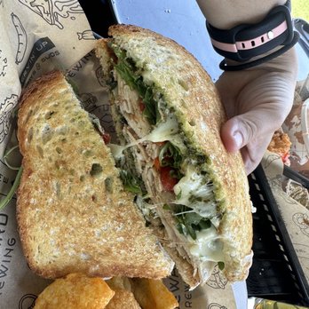 Sideward Brewing Co - Turkey pesto - Breweries Near Me - Orlando, Florida Sideward Brewing Co - Turkey pesto - Breweries Near Me - Orlando, Florida