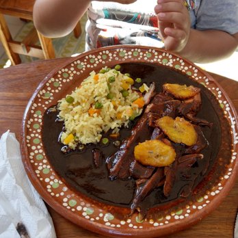 Yerba Buena del Sisal - Mole with meat and rice - Mexican Near Me - Valladolid, YUC Yerba Buena del Sisal - Mole with meat and rice - Mexican Near Me - Valladolid, YUC