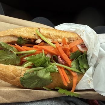 Astoria Bánh Mì - Barbecue pork minus one bite. - Vietnamese Near Me - Warrenton, Oregon Astoria Bánh Mì - Barbecue pork minus one bite. - Vietnamese Near Me - Warrenton, Oregon