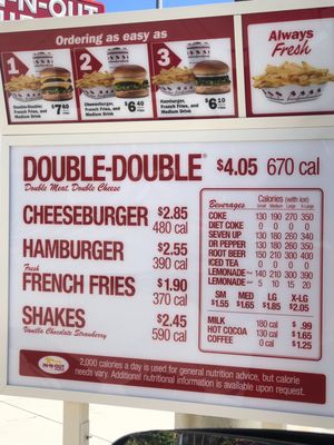 Menu photo 6 In-N-Out Burger Costa Mesa, CA Menu photo 6 In-N-Out Burger Costa Mesa, CA