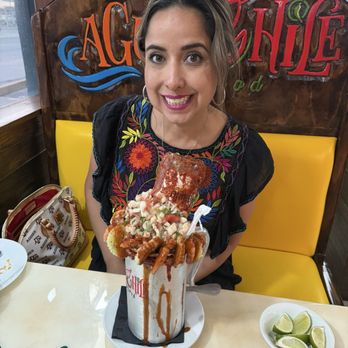 Aguachiles - Good luck girl. - Seafood Near Me - San Antonio, Texas
