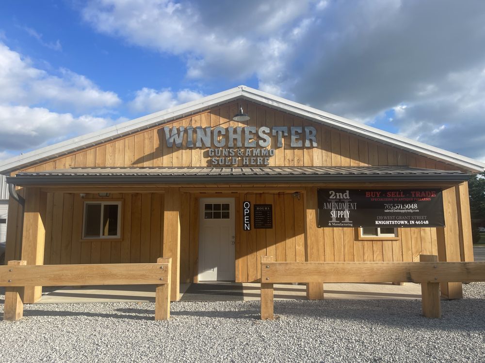 2ND AMENDMENT SUPPLY & MANUFACTURING Updated June 2024 139 W Grant St, Knightstown, Indiana