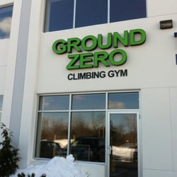 Ground Zero Climbing Gym - New location at Wright Place.